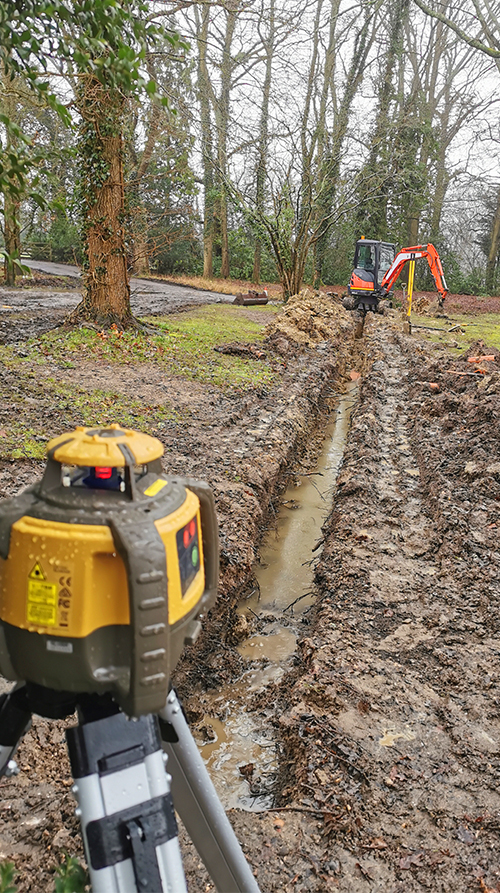 Groundwork deals laser level